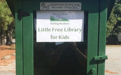 “Rolling Readers” Little Free Library for Kids has been installed!