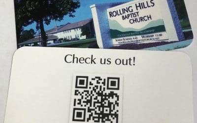 Grab some RHBC website cards and let people know about our church!