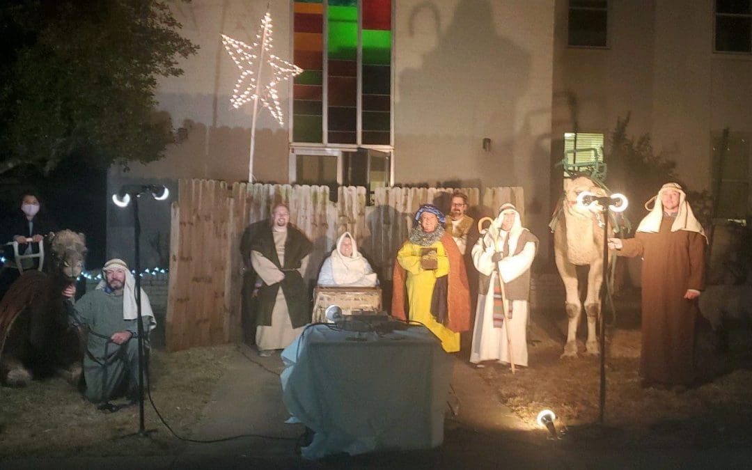 Living Nativity event was fun!